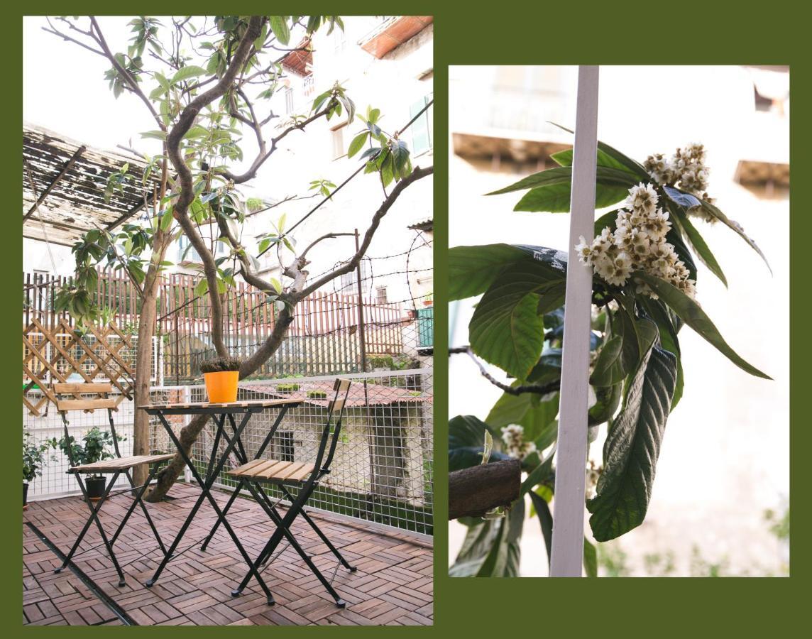 ナポリLa Casa Del Nespolo, 2 Terrazzi E 2 Bagni In Centroアパートメント エクステリア 写真